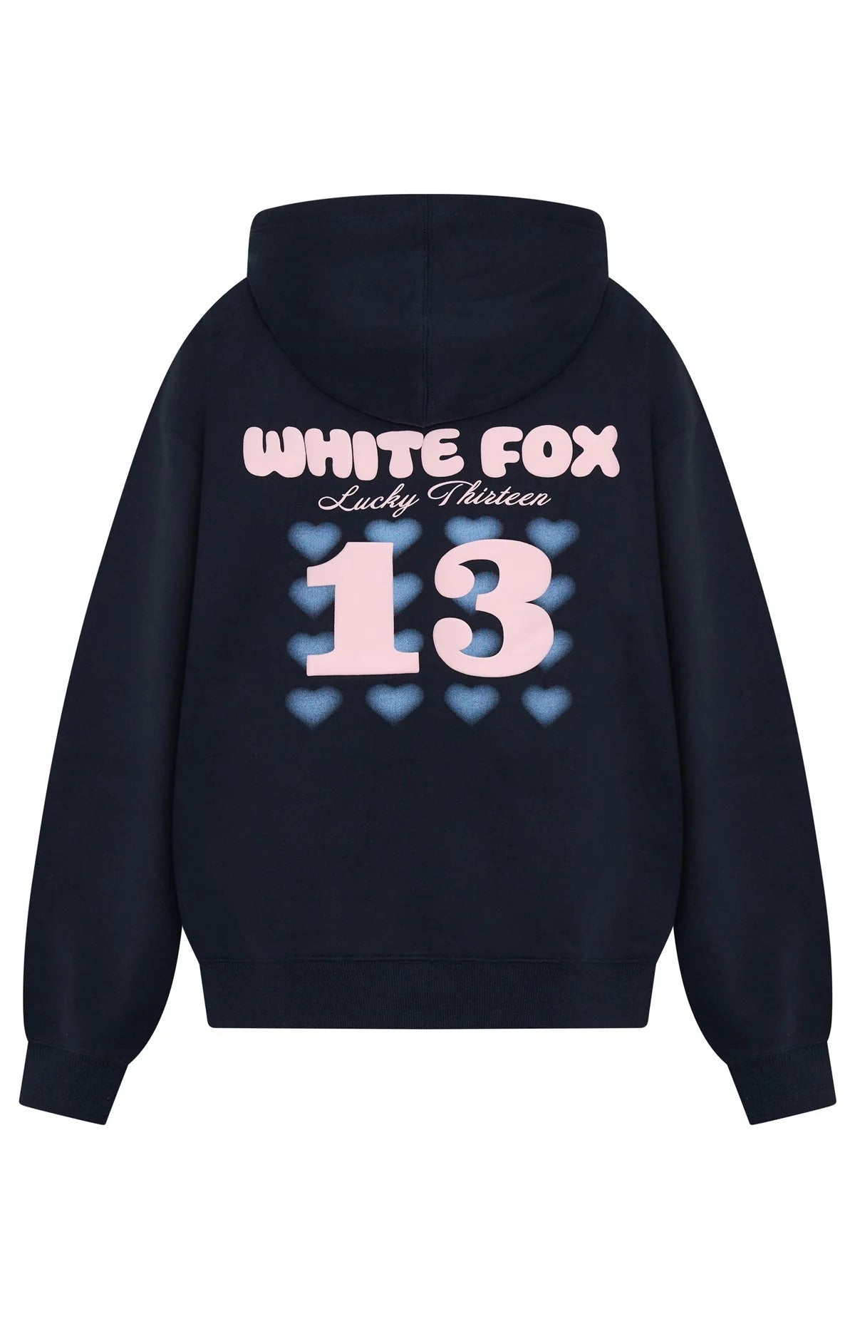 Lucky Thirteen Charise Zip Front Hoodie Navy