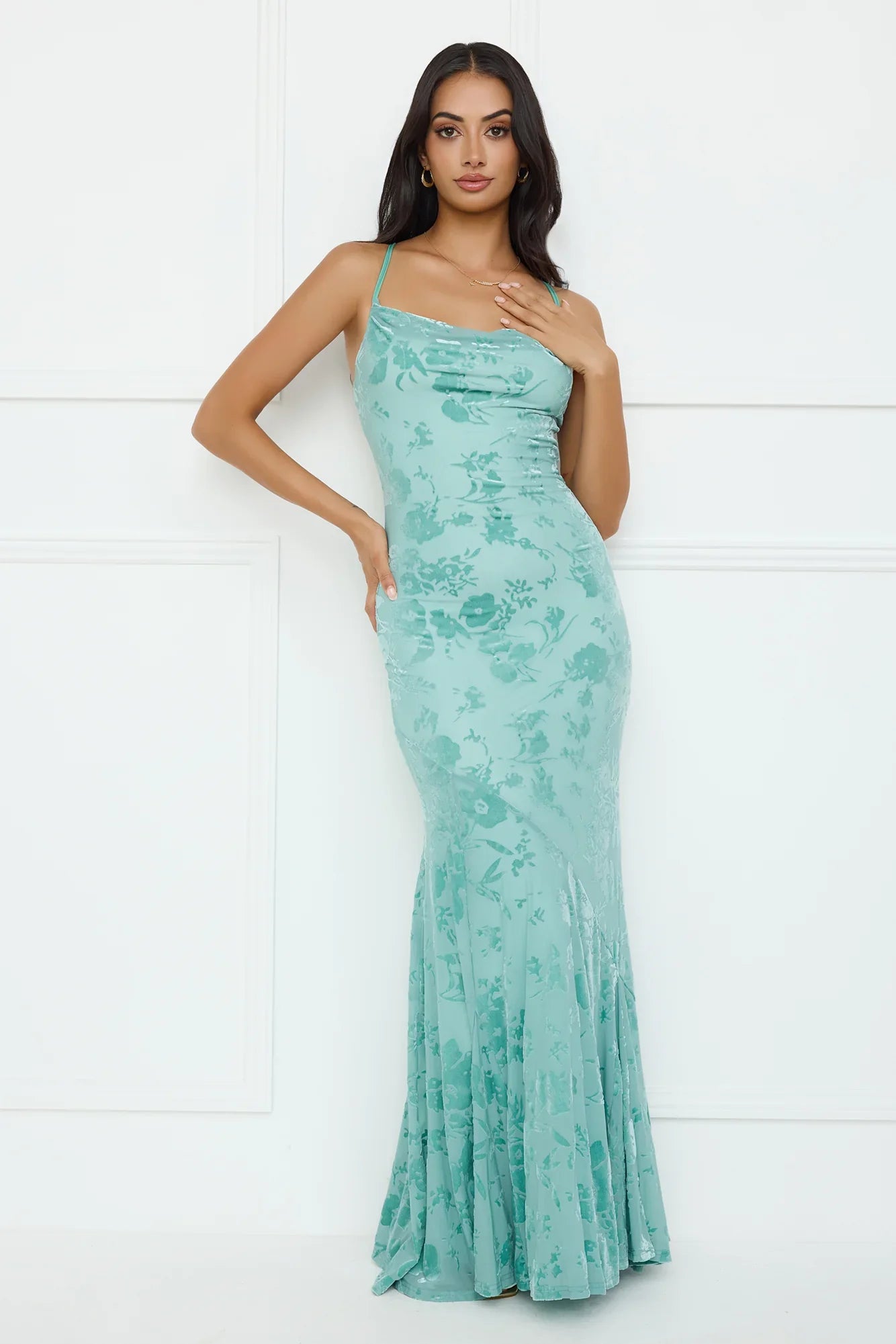 Nocturnal Luxe Maxi Dress