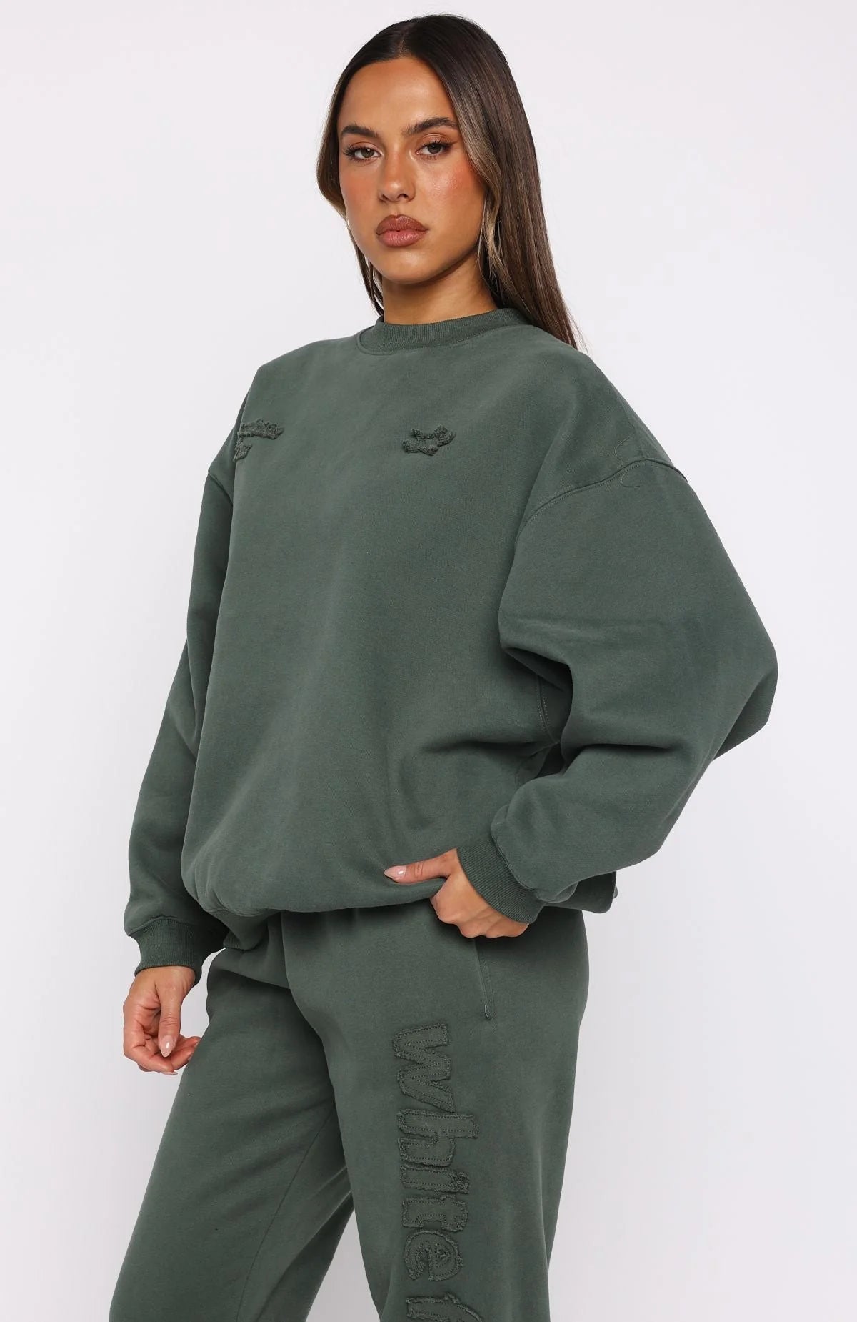 From The Archives Lexi Oversized Sweater Khaki